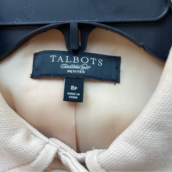 Talbots Tan Peacoat - Picture 3 of 9